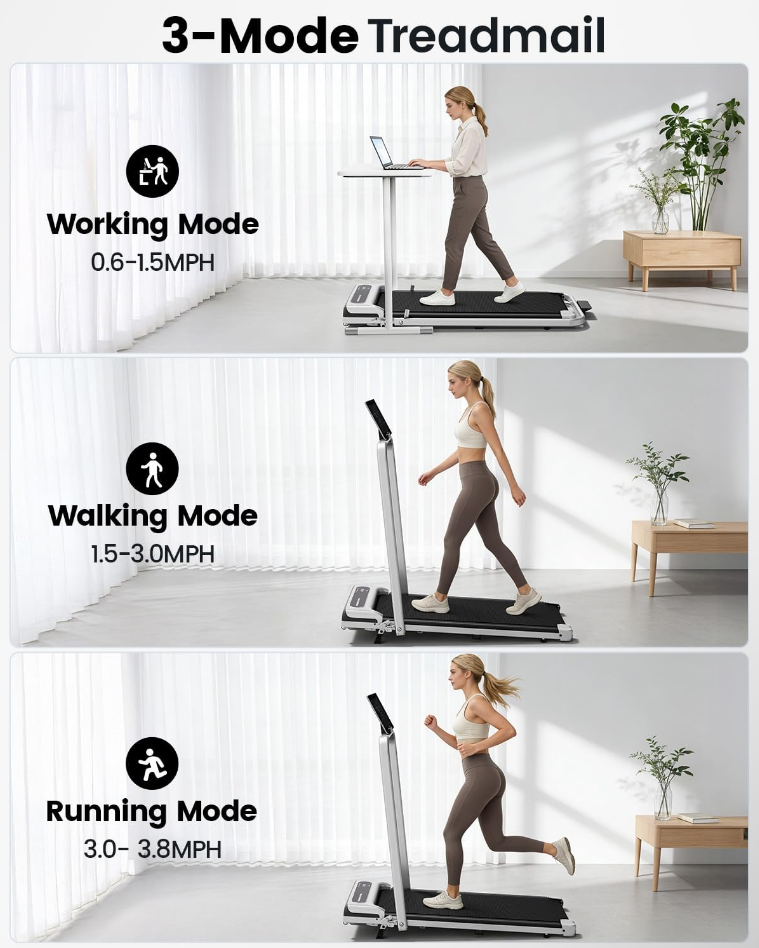 Three exercise modes